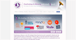 Desktop Screenshot of fundraisinginmemory.org